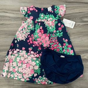 NWT Girls Summer Floral Dress
